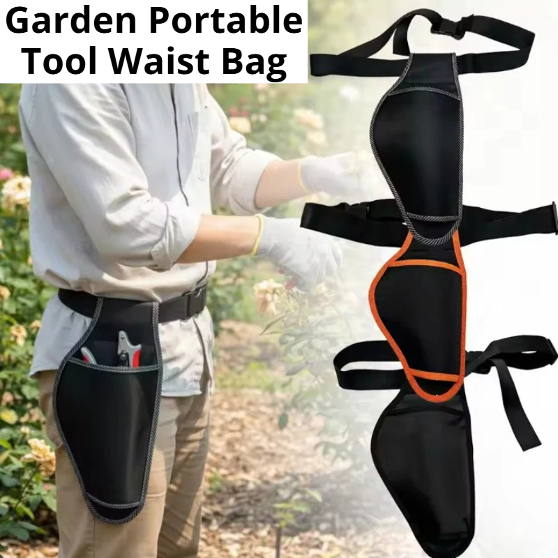 Gardening Tools Scissors - Bahçe Elektrikli Budama Makası Bel Çantası,