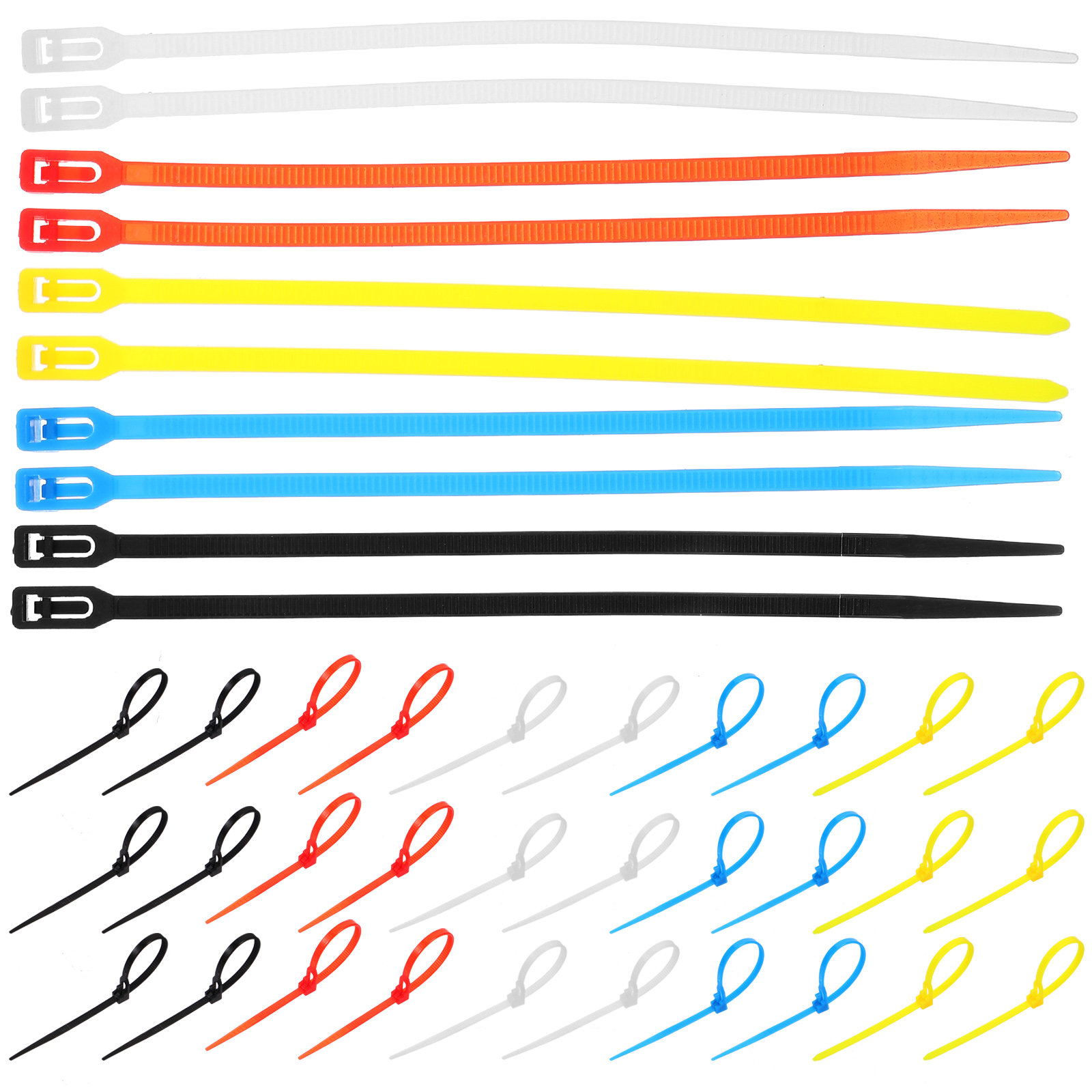 Garden Wire Twist Tie - 500 Adet Toplu Kablo Bağları Yeniden