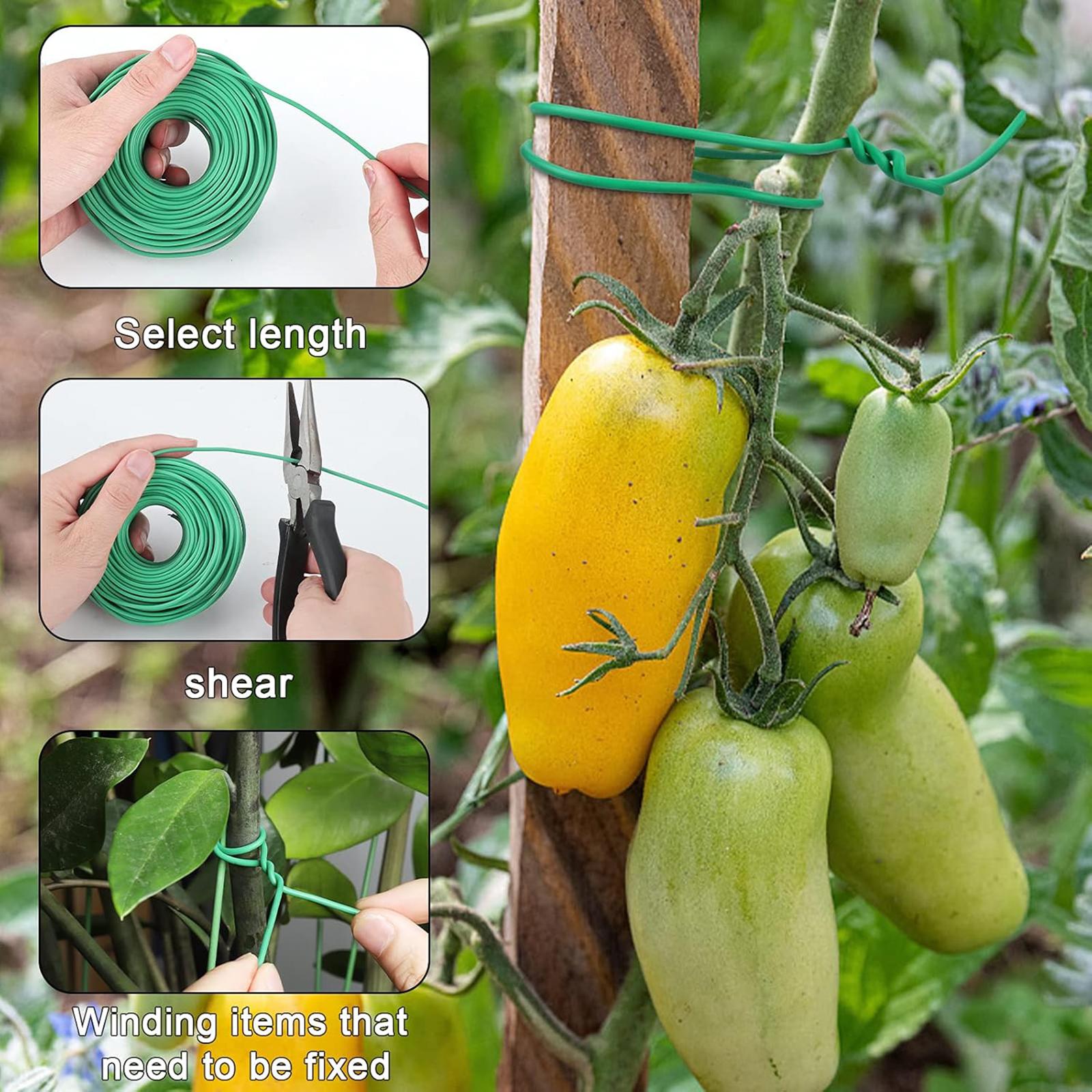 Garden Wire Twist Tie - Yumuşak Bahçe Bağlama İpi Ofis ve