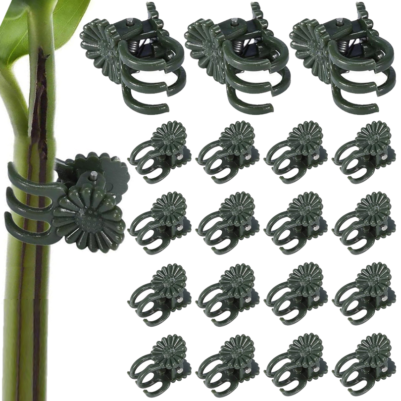 Gardening Tools Usa - 20/50/100 adet bitki klipler asma kelepçe