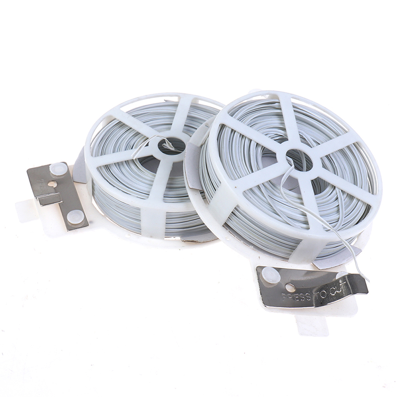1 adet (50m) beyaz çok fonksiy - Garden Wire Twist Tie incelemesi ve fiyatı