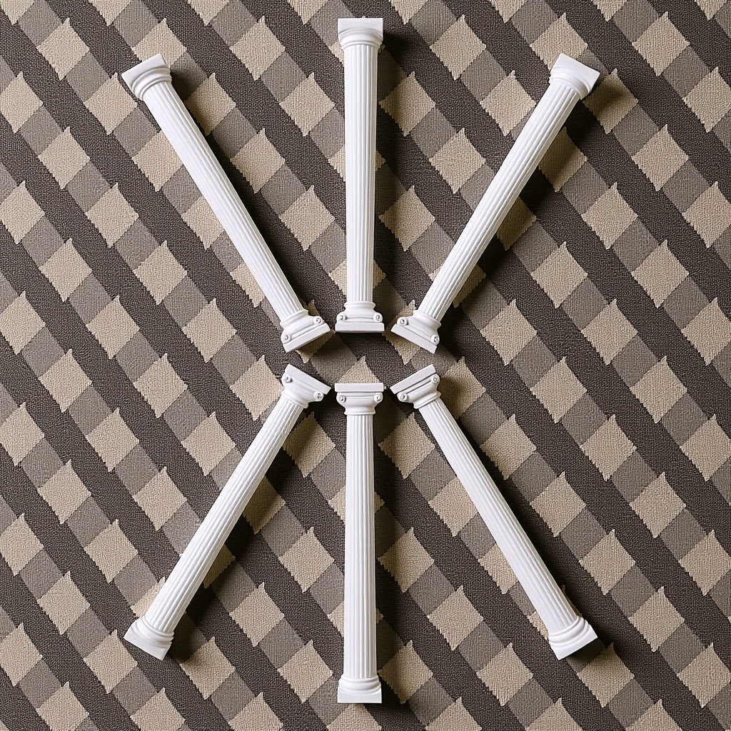 6 Adet Mini Roma Sütunu Dekora - Gardening Tools Photo incelemesi ve fiyatı