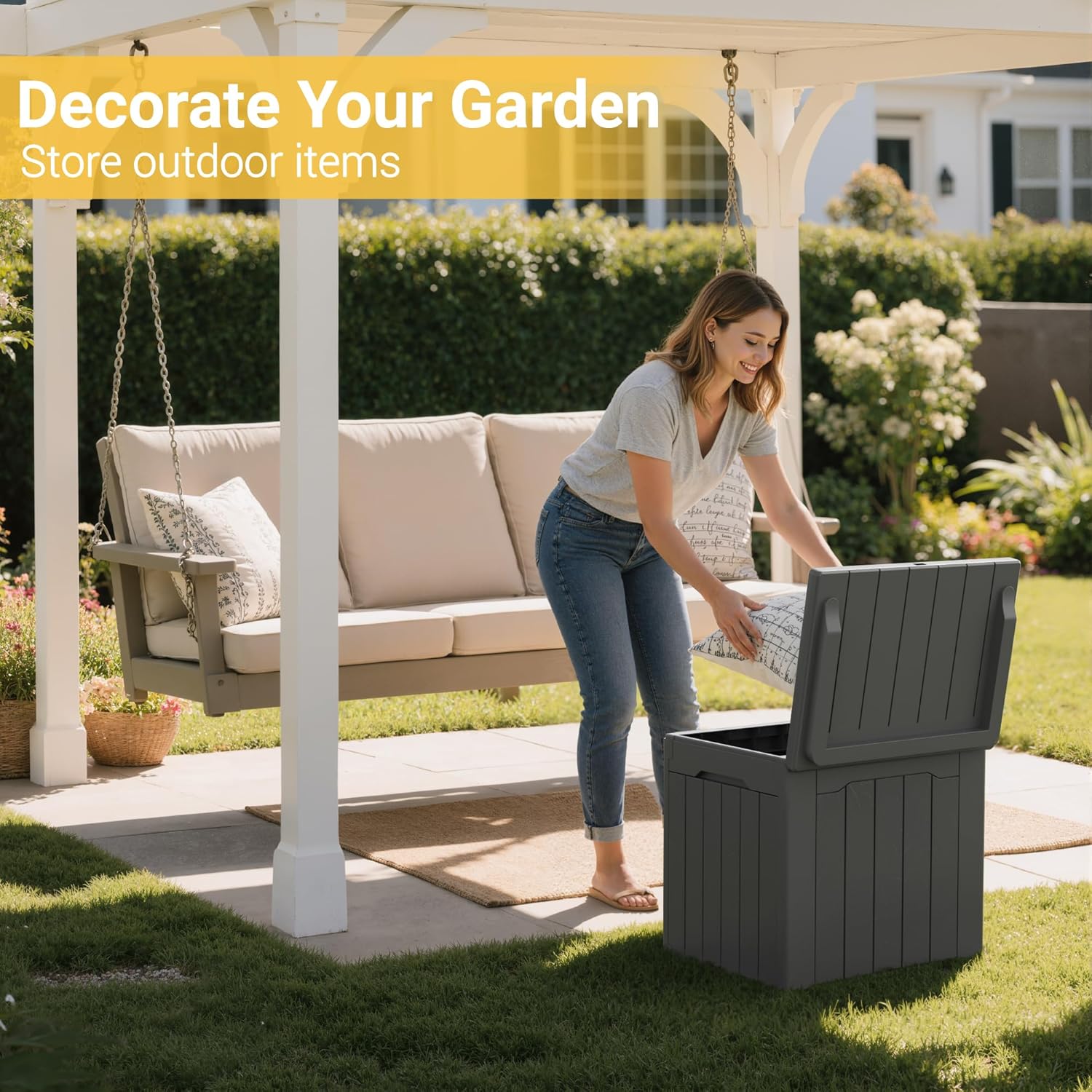 31 Galonluk Açık Hava Depolama - Gardening Tools Images incelemesi ve fiyatı