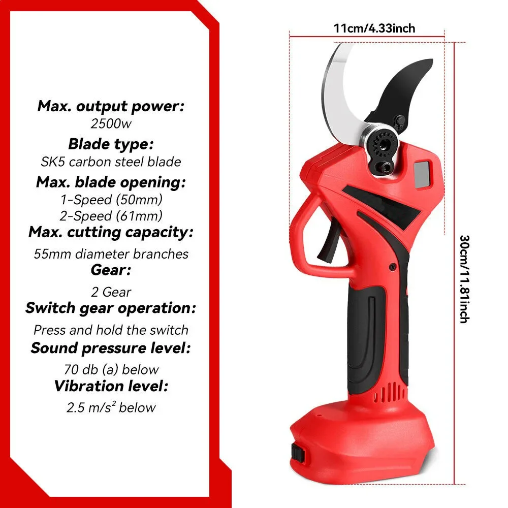 55mm Fırçasız Elektrikli Makas - Gardening Tools Scissors incelemesi ve fiyatı