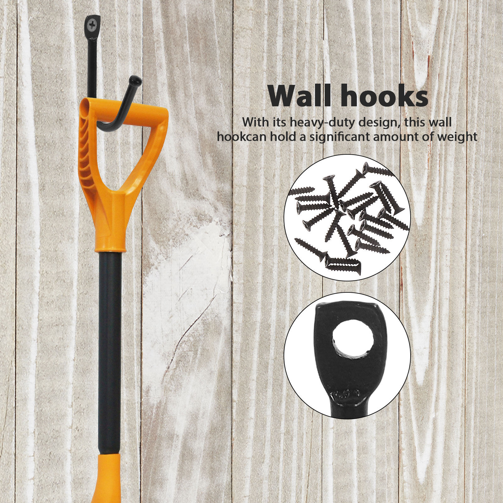 20 Adet Güçlü Kancalar Ağır Hi - Gardening Tools Rack incelemesi ve fiyatı